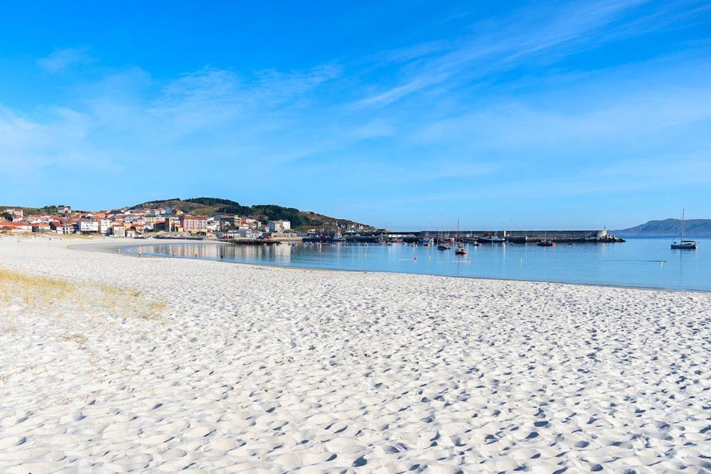 Apartamento En Playa De Laxe Exterior foto